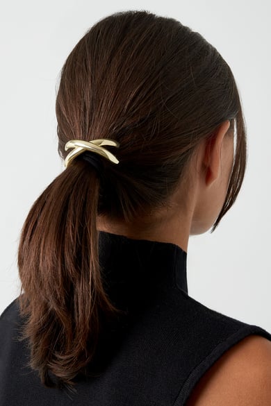 Goma elástica para el pelo Cross Chic - dorada h5 Imagen2